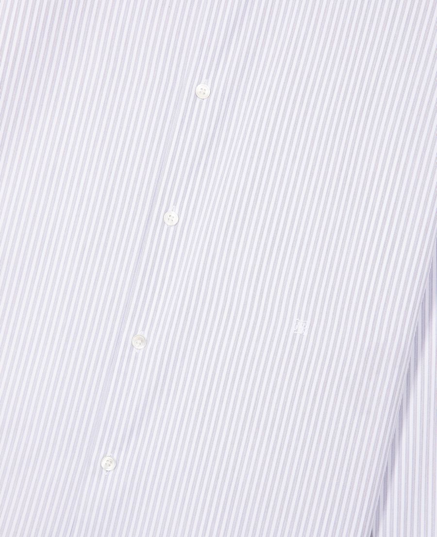 The Kooples HERREN BLUE WHITE hemd mit feinen streifen in hellblau