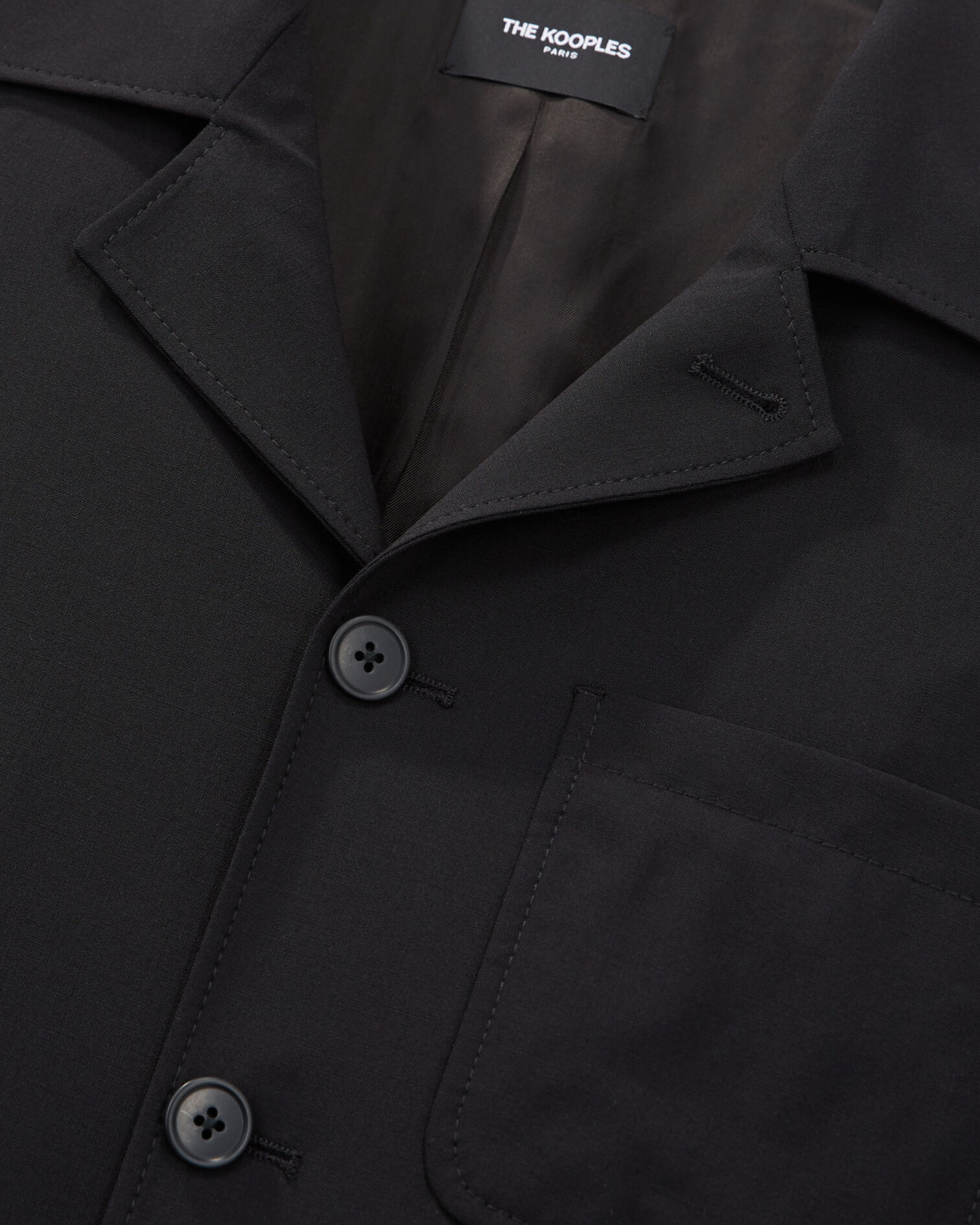 Wool jacket, BLACK, hi-res image number null