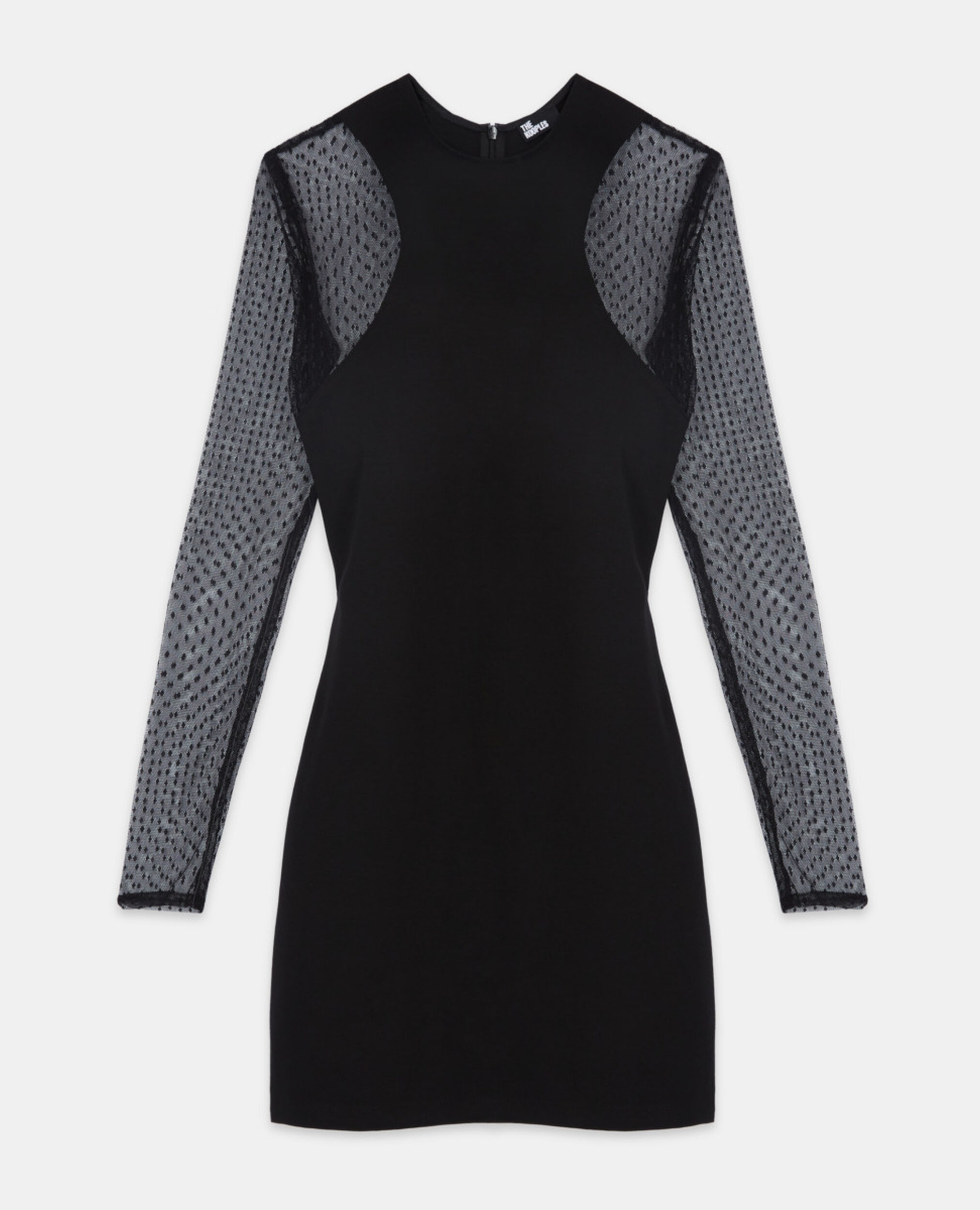Short black dress, BLACK, hi-res image number null
