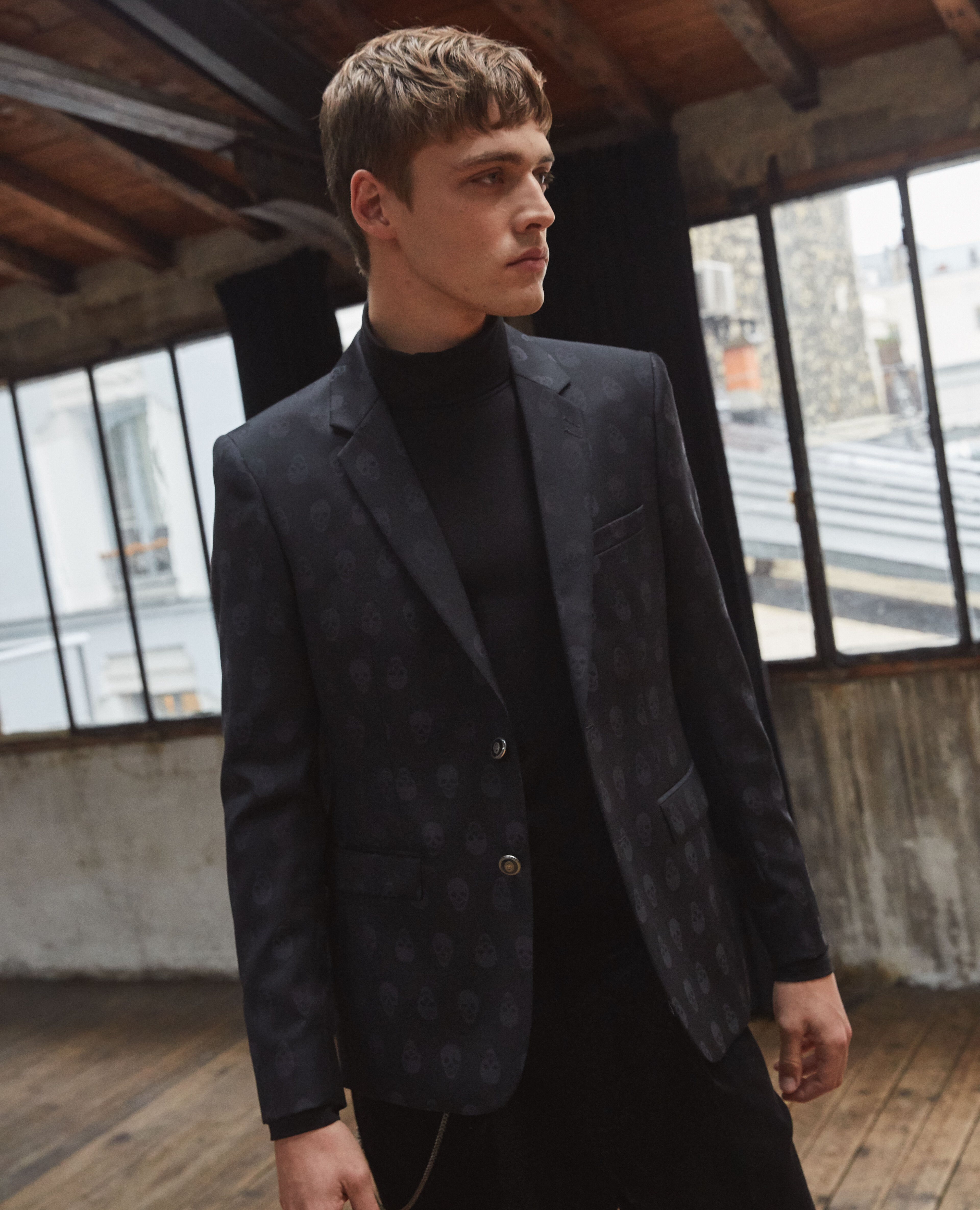 Jacquard suit deals jacket