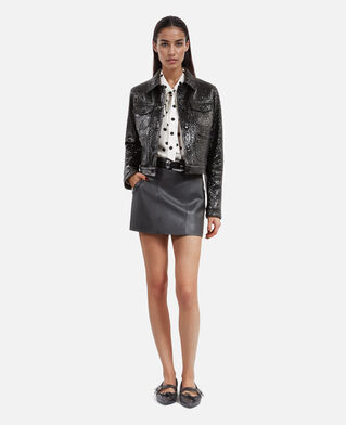 The Kooples FEMME BLACK veste courte noire