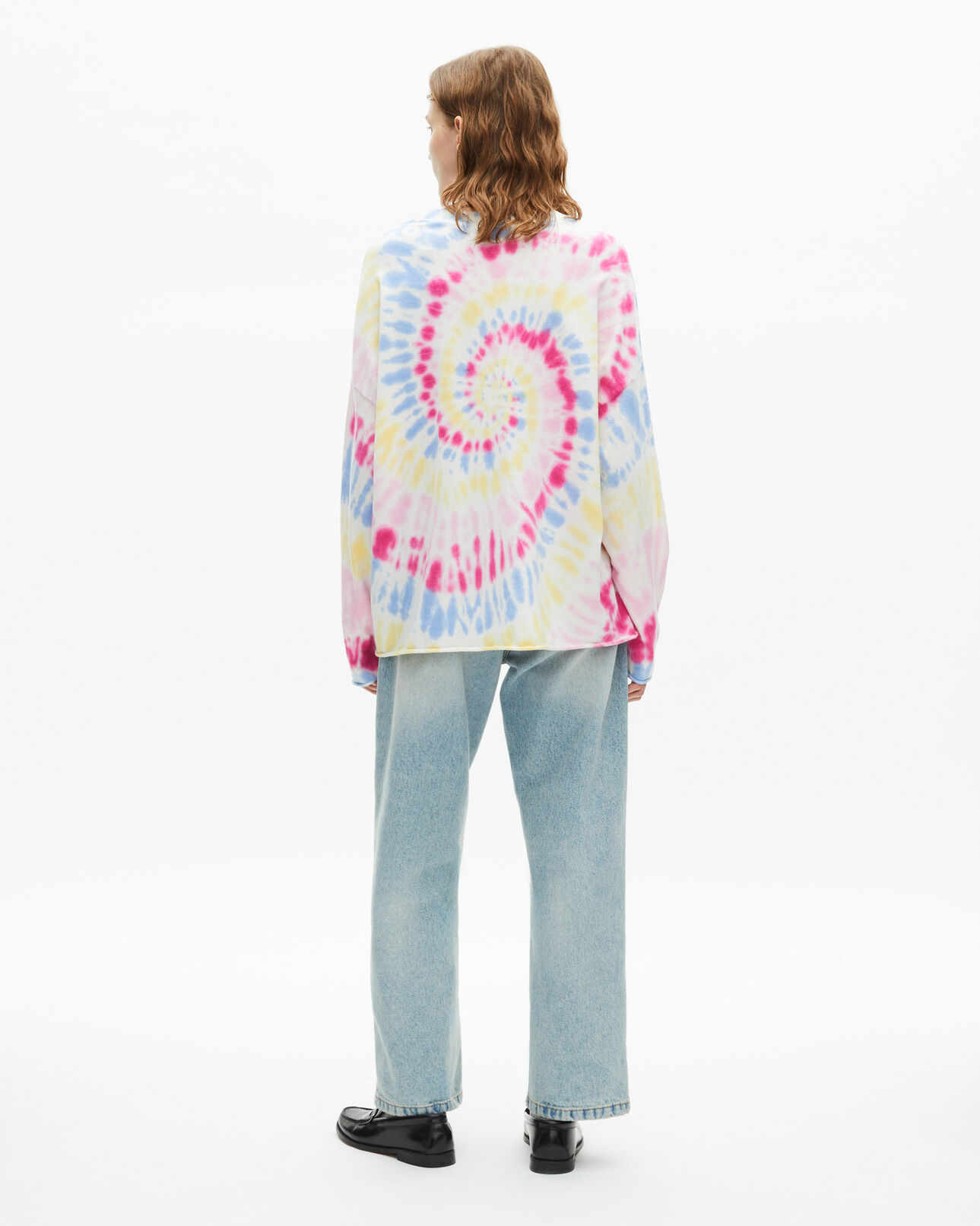 The Kooples WOMEN MULTICOLOR multicolor tie dye sweater