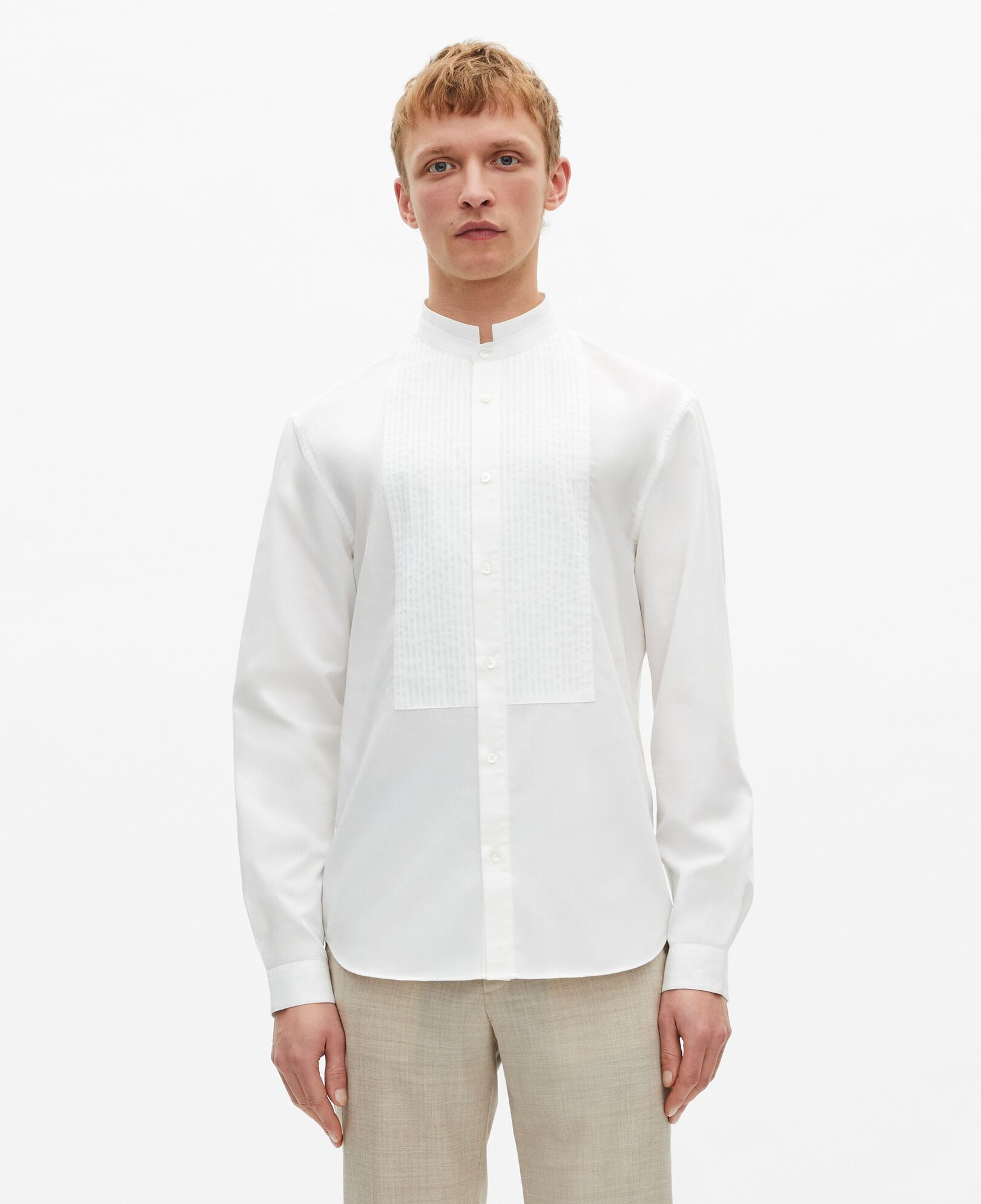The Kooples MEN WHITE formal white shirt
