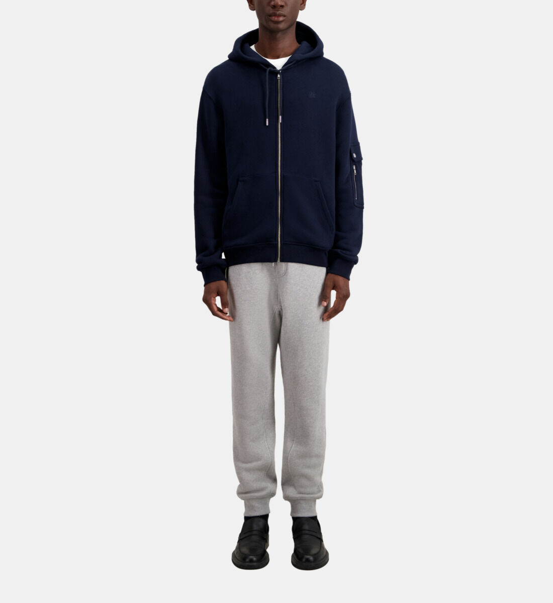 Navy blue hoodie The Kooples Ireland