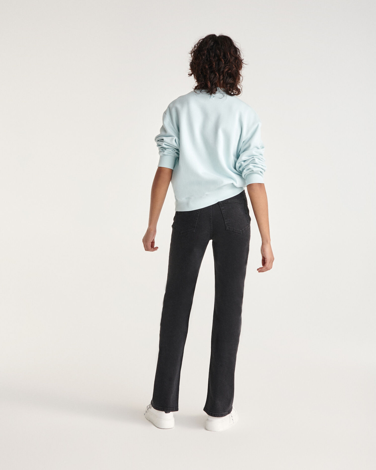 Sweat bleu ciel à logo The Kooples, BLUE, hi-res image number null