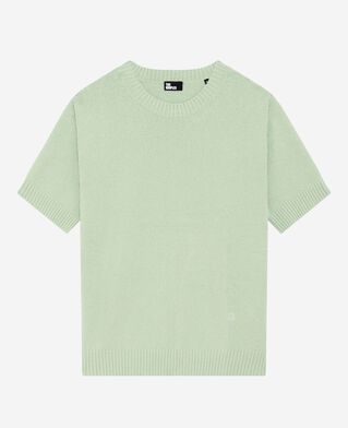 The Kooples MEN ALMOND GREEN almond green short-sleeved sweater