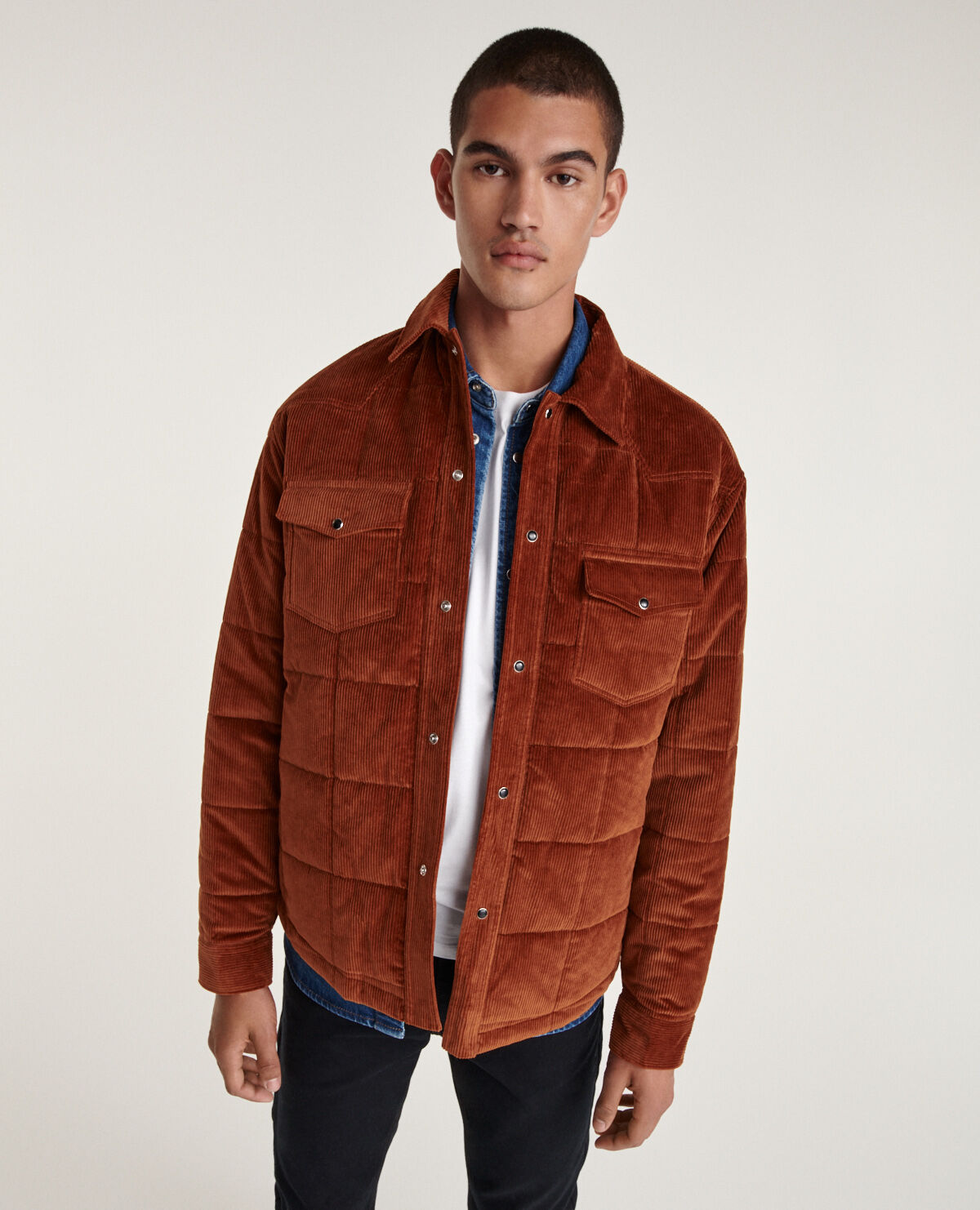 Orange velvet jacket mens online