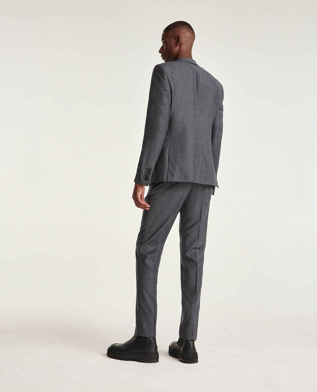Veste de costume laine gris Slim The Kooples France