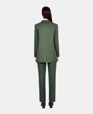 The Kooples F WOOD KAKI green suit jacket