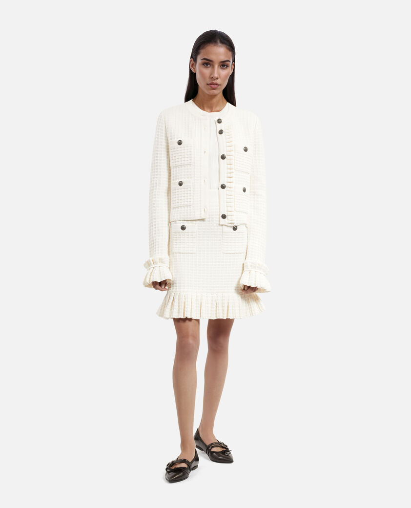 The Kooples WOMEN ECRU ecru cardigan
