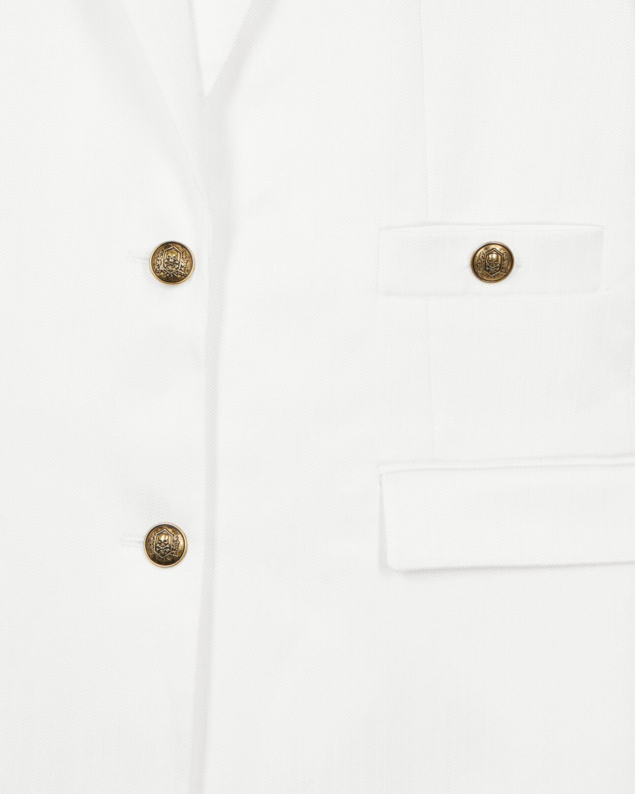 The Kooples WOMEN WHITE white suit jacket