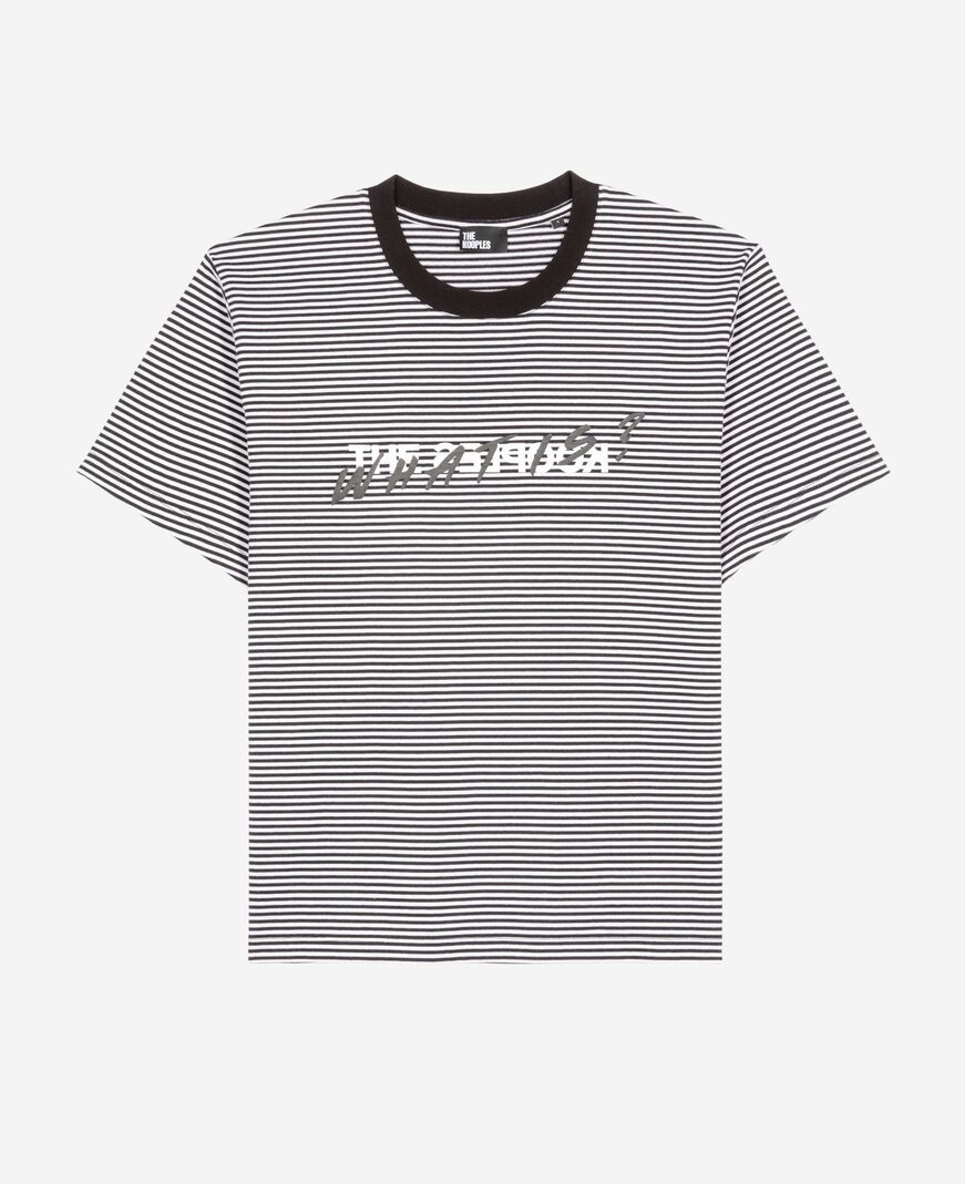 The Kooples DAMEN ECRU t-shirt what is gestreift ecru