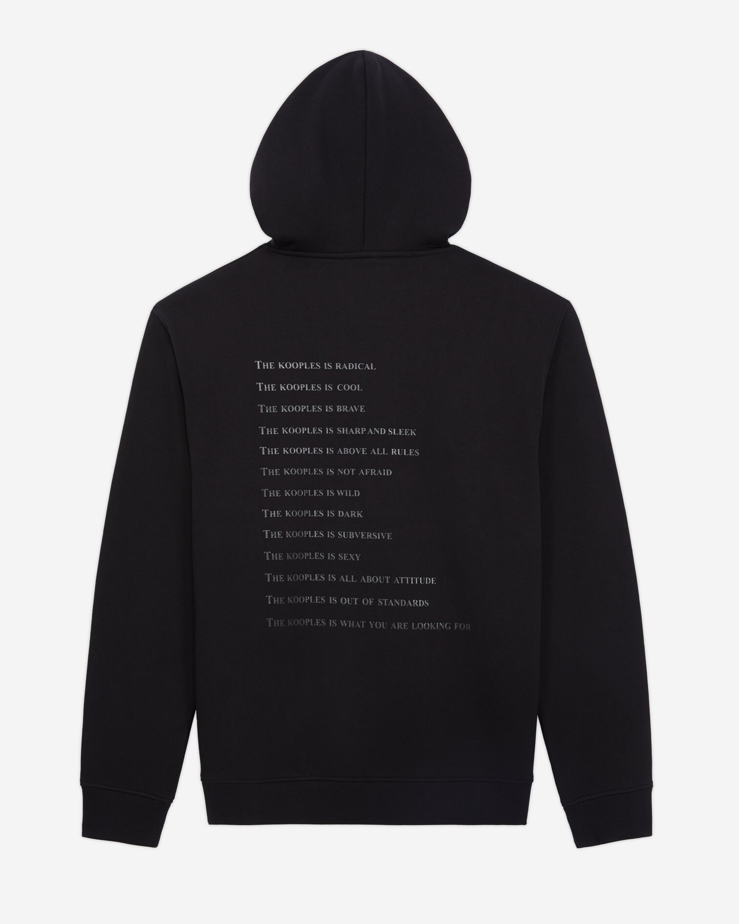 Men's Black What is hoodie, BLACK, hi-res image number null