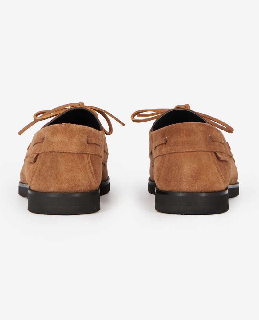 The Kooples H COGNAC cognac suede loafers
