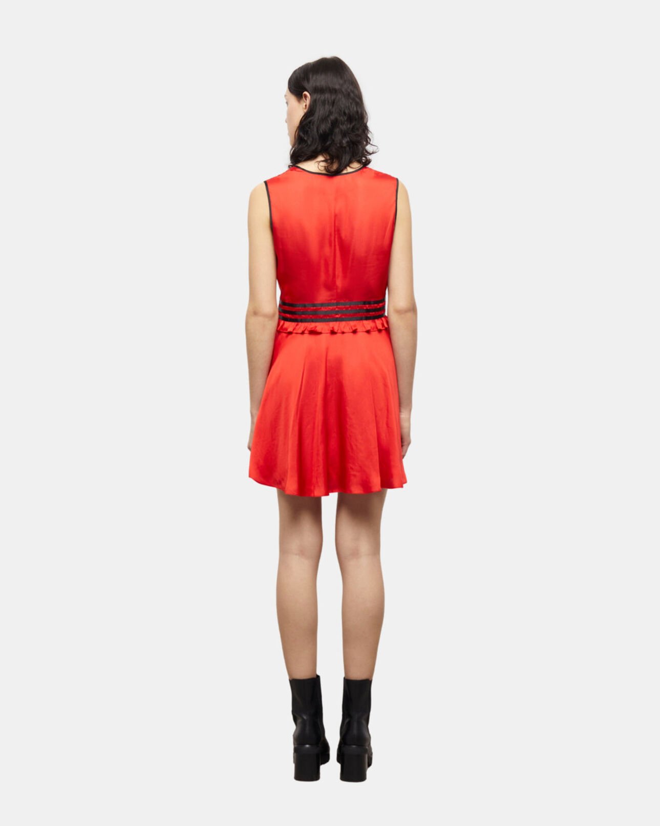 The Kooples DAMEN RED kurzes rotes kleid