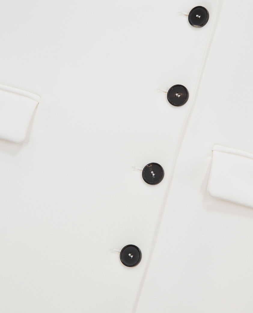 The Kooples FEMME ECRU robe courte écrue