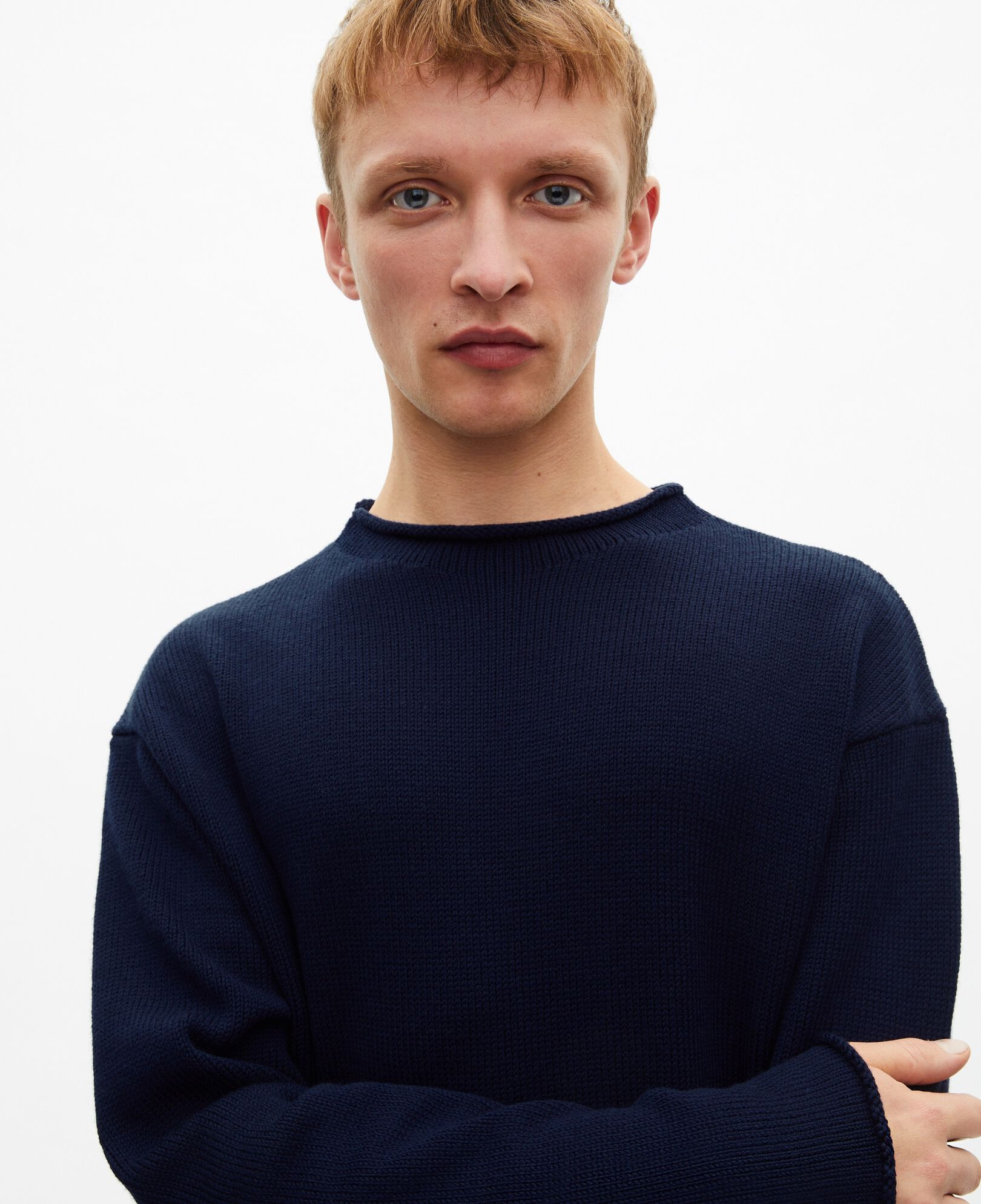 The Kooples HOMME DARK NAVY pull en laine marine