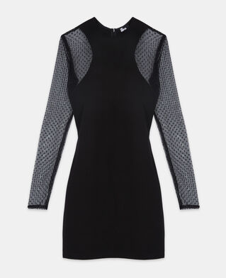 The Kooples WOMEN BLACK short black dress