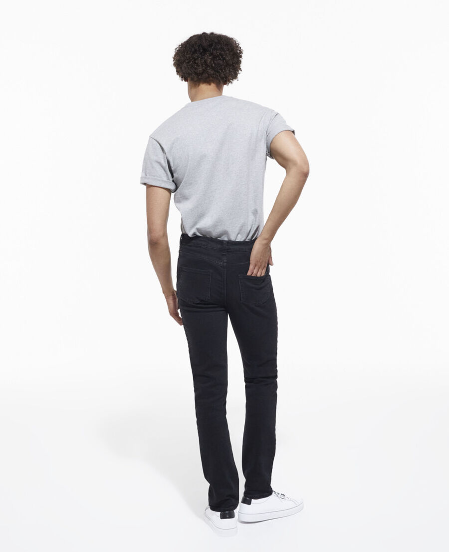 gray t-shirt with screen print