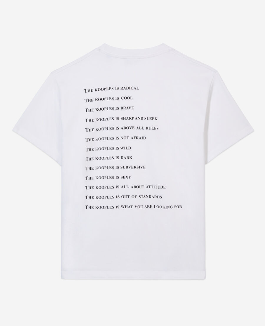 The Kooples DAMEN WHITE weißes t-shirt what is