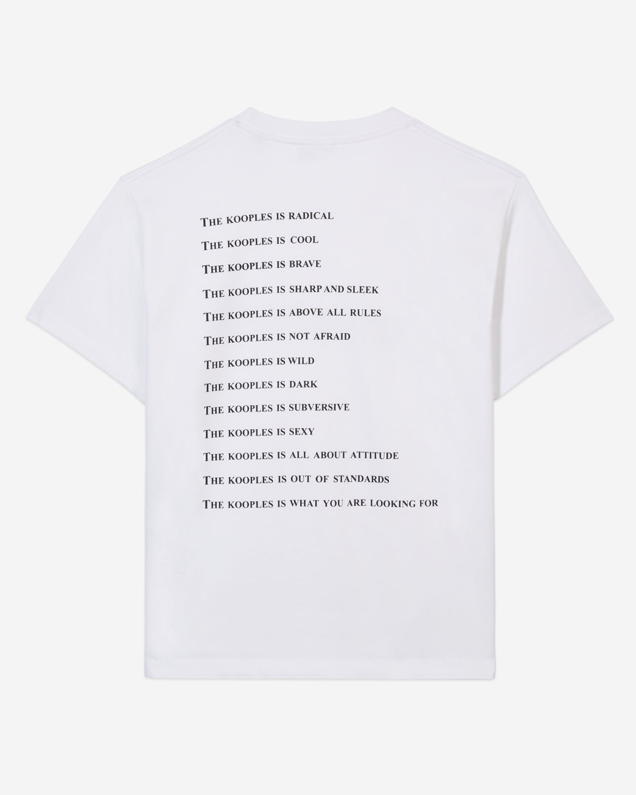 The Kooples MUJER WHITE camiseta what is blanca