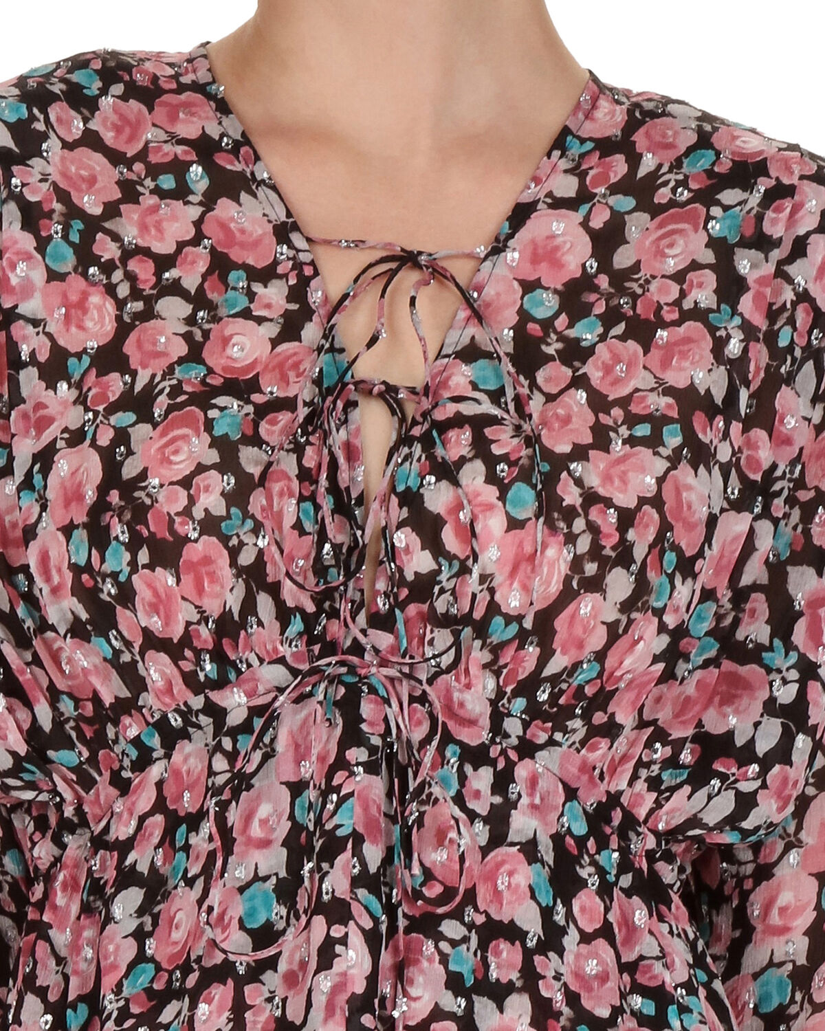 Robe the kooples fleurs rose best sale