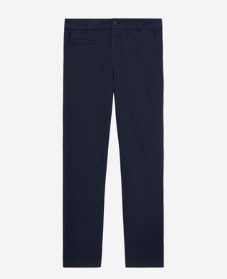 The Kooples HERREN NAVY marineblaue chinohose