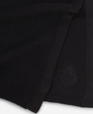 The Kooples MIXED BLACK black cashmere scarf