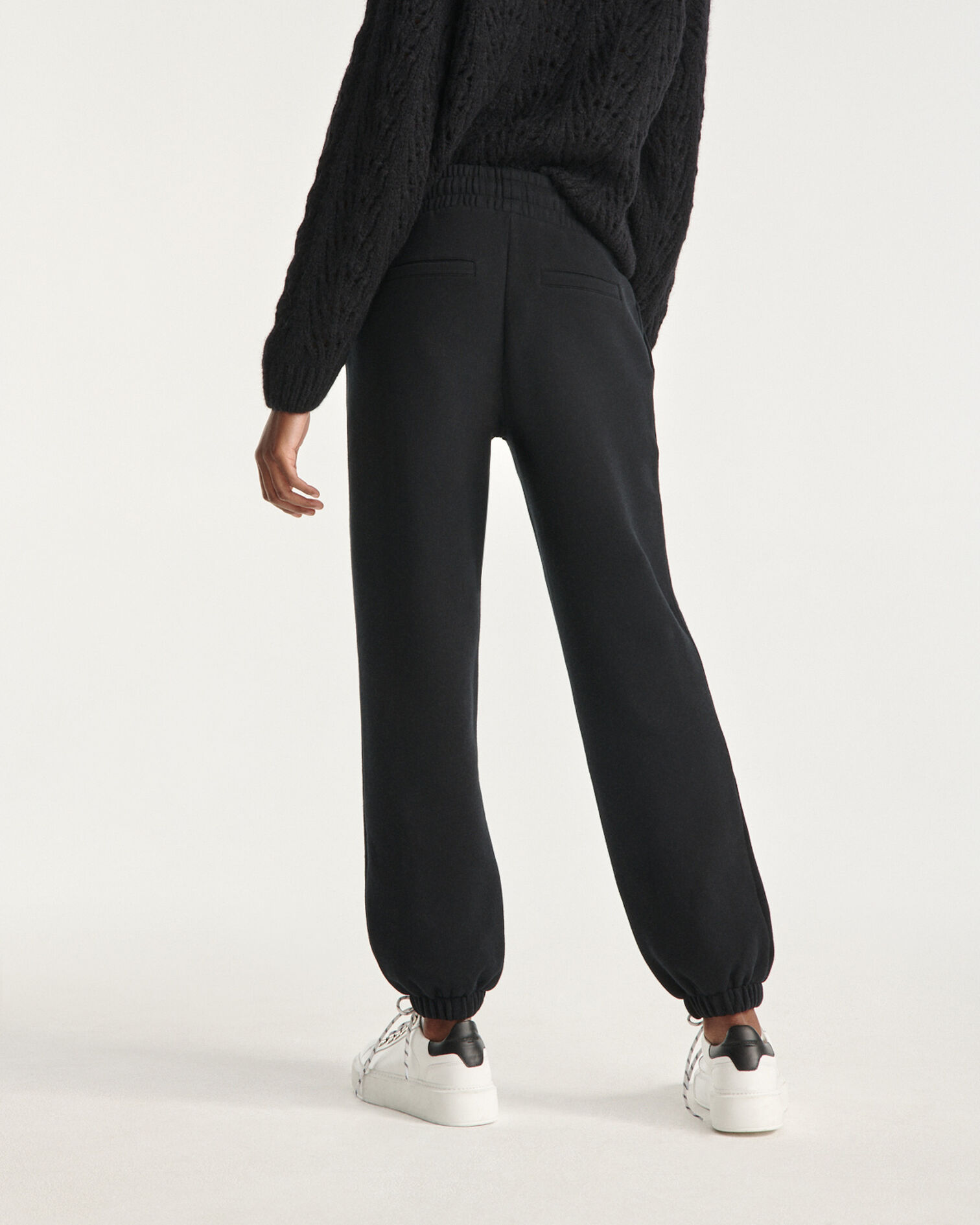 Black logo jogging suit, BLACK, hi-res image number null