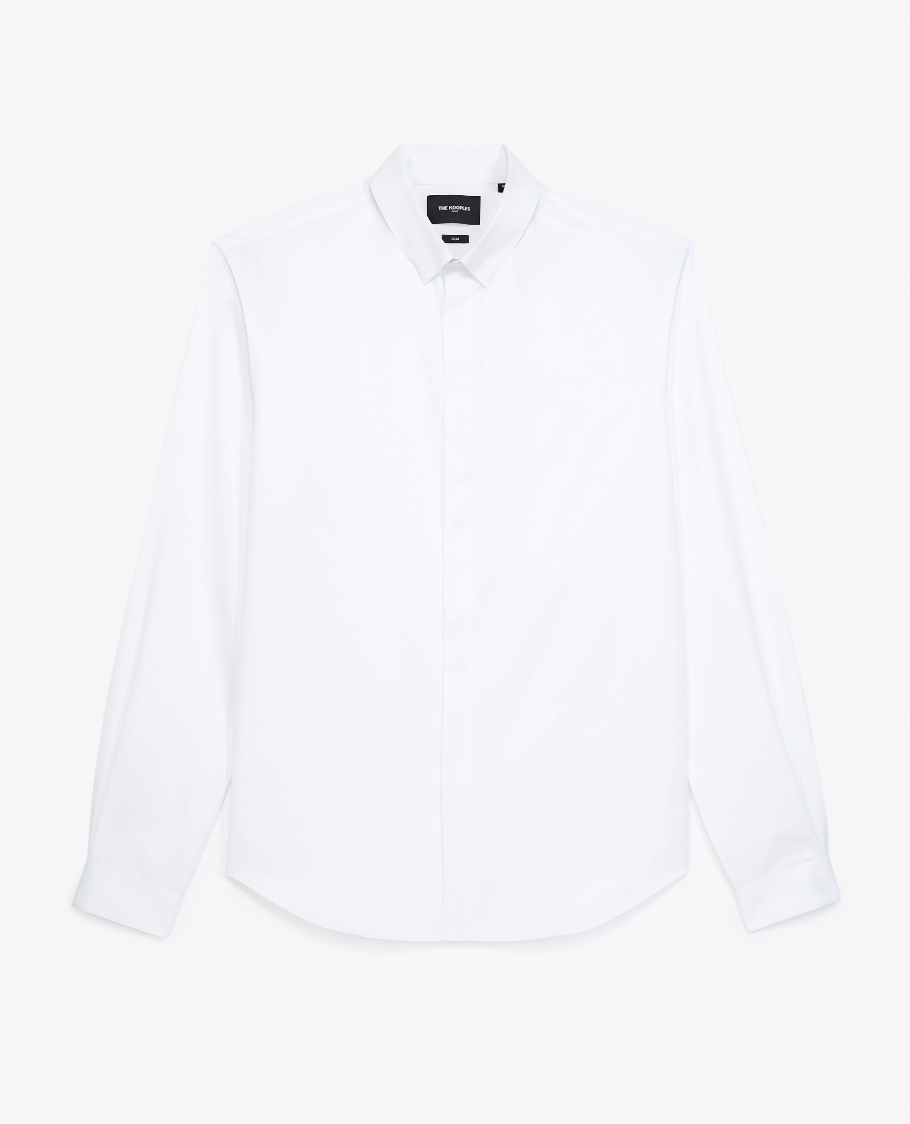 Chemise outlet blanche coton