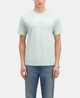 The Kooples H OCEAN men's green t-shirt with logo