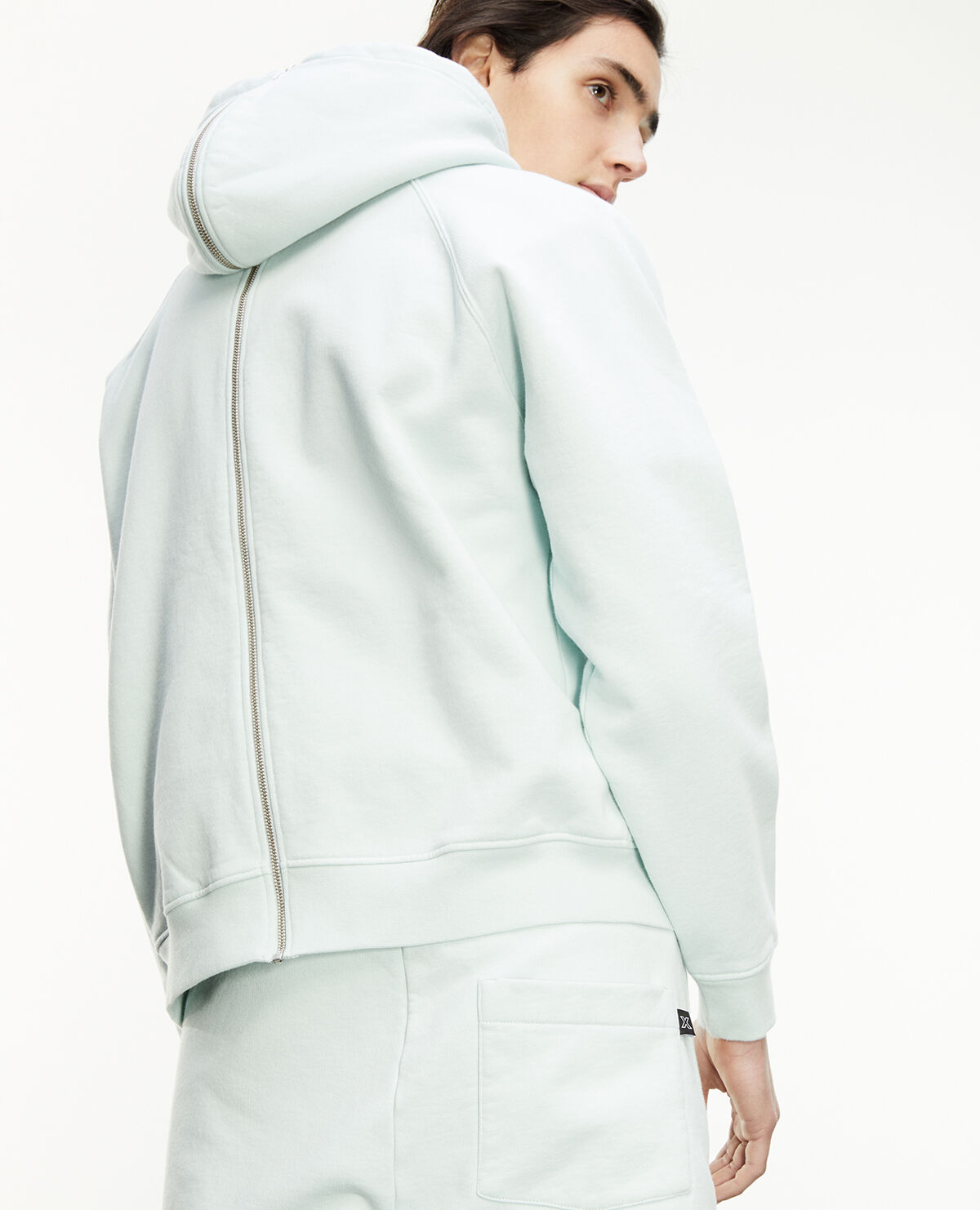 Mint colored hoodie new arrivals