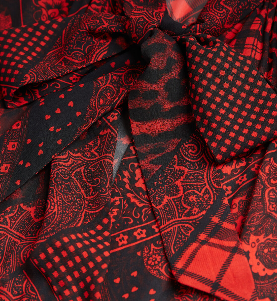 Kooples top robe rouge