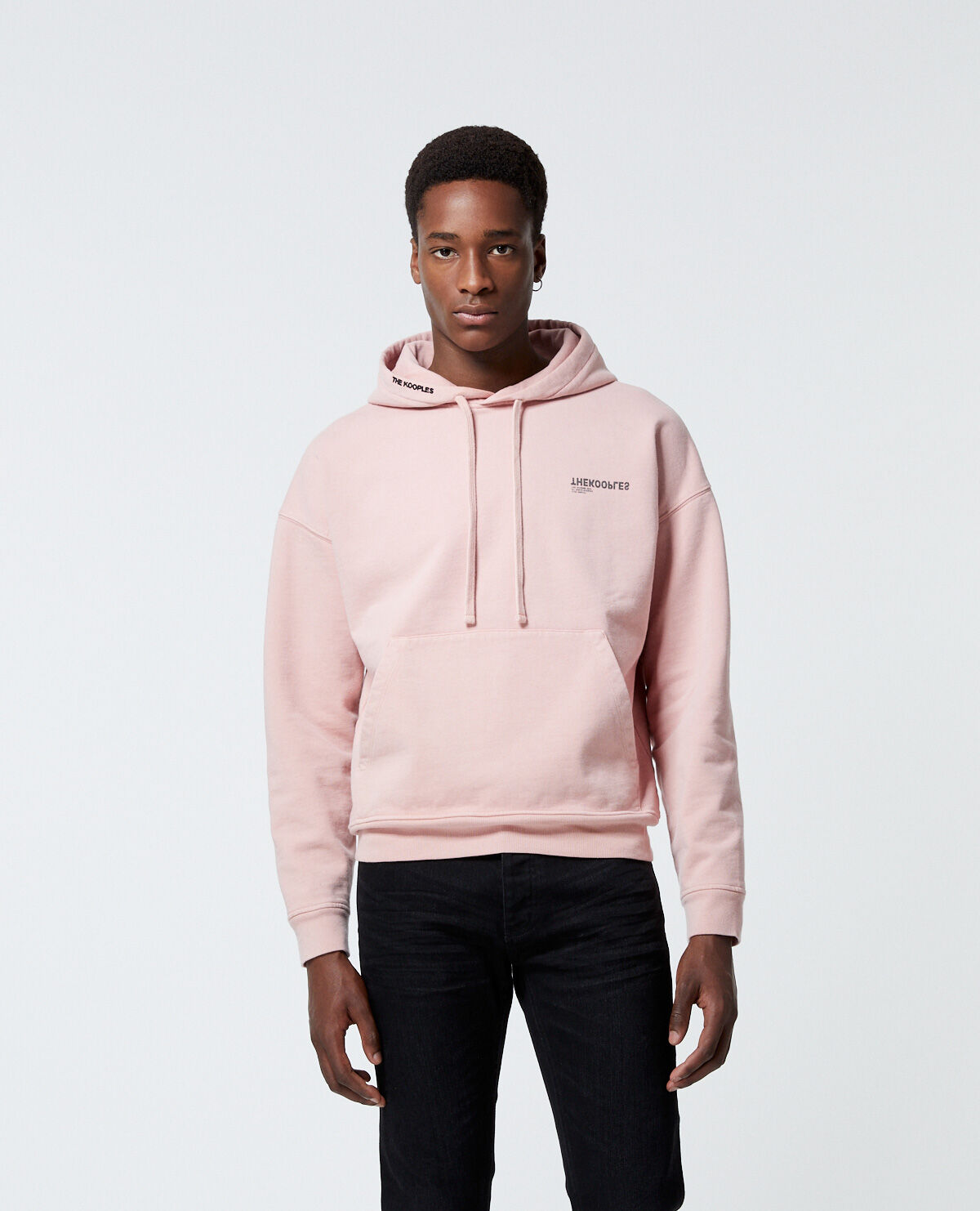 Sweat à on sale capuche rose