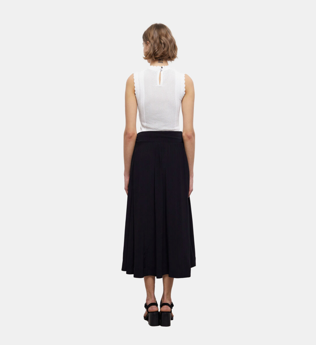 Jupe longue noire h&m clearance