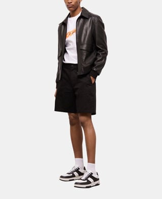 The Kooples HOMME BLACK short noir