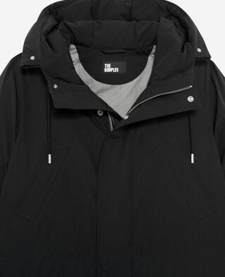 The Kooples HOMME STONE parka &agrave; traitement d&eacute;perlant grise