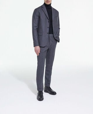 The Kooples H GREY gray wool suit jacket