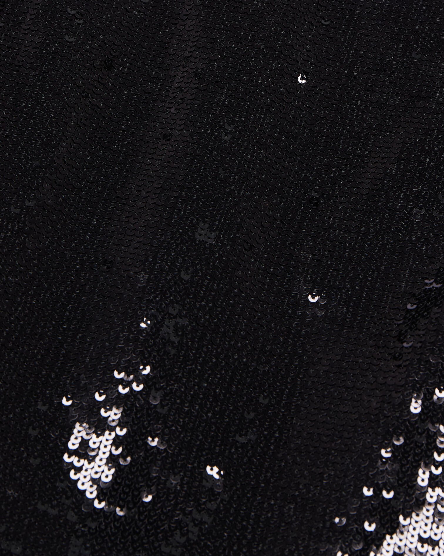 Short black sequin skirt, BLACK STONE, hi-res image number null