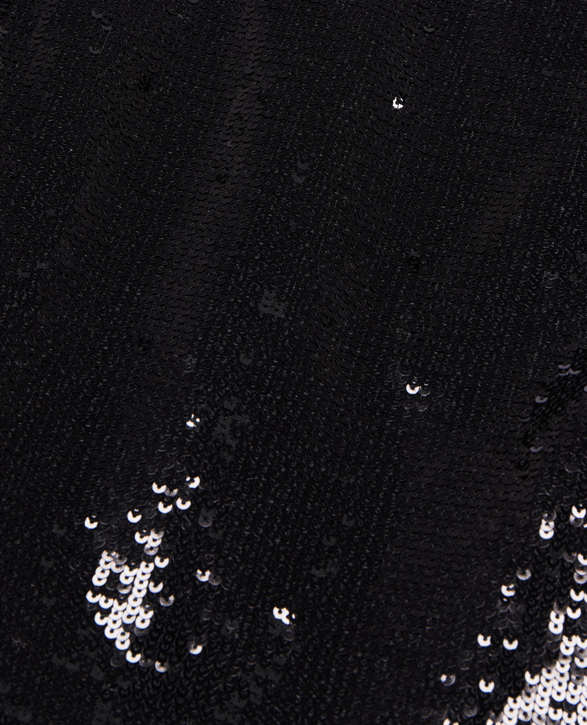 Short black sequin skirt, BLACK STONE, hi-res image number null