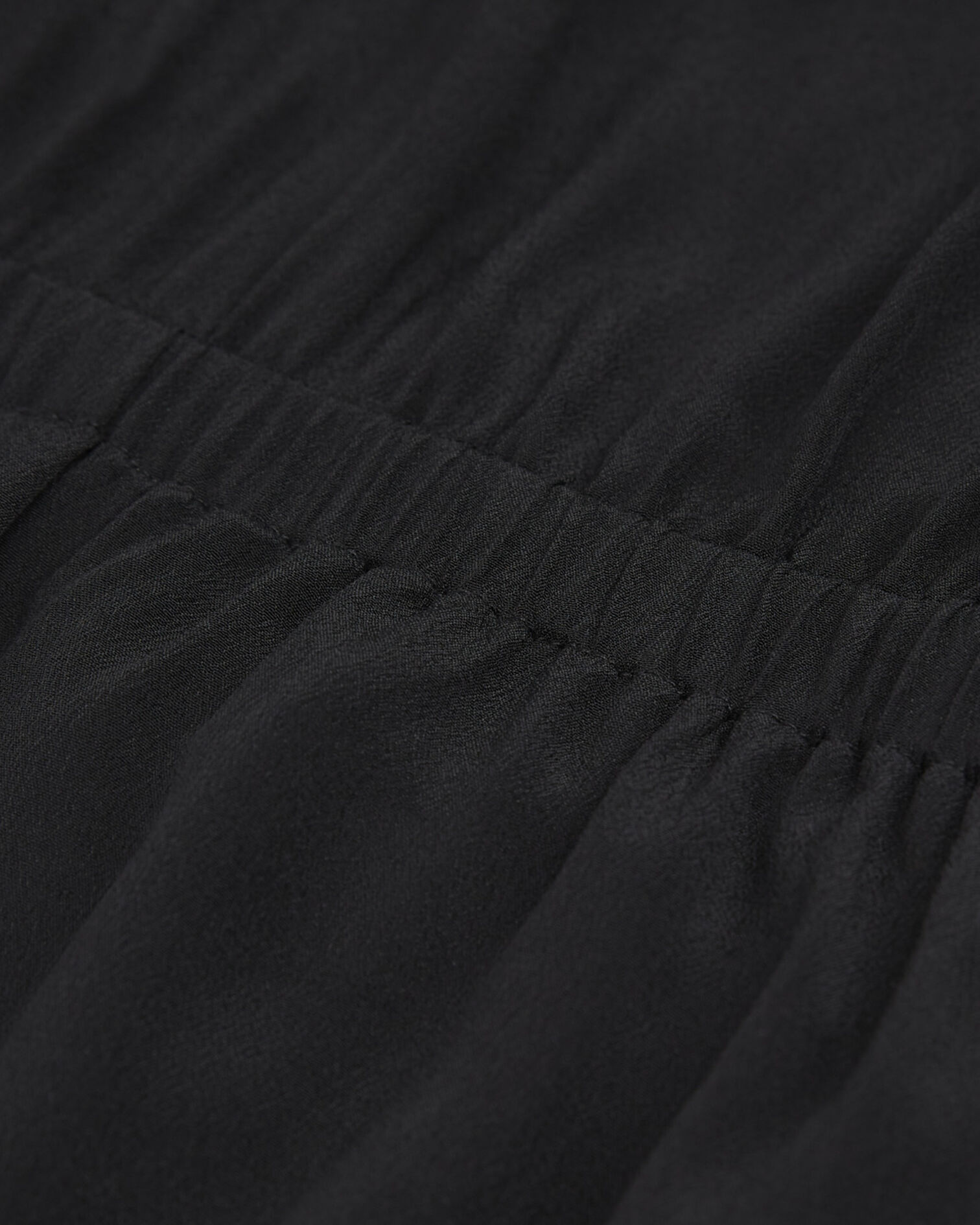 Robe courte noire manches courtes à nœuds, BLACK, hi-res image number null