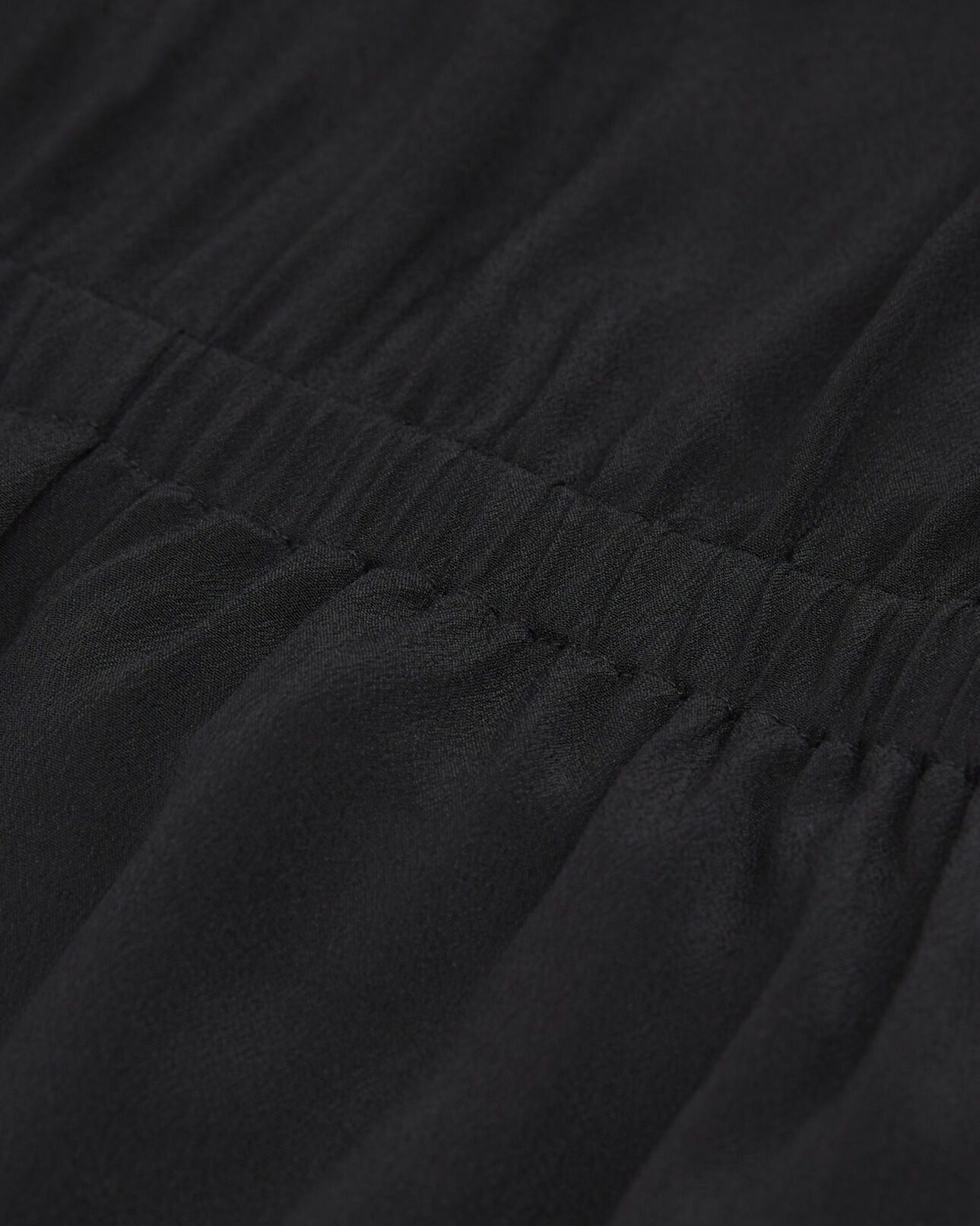 The Kooples FEMME BLACK robe courte noire manches courtes à nœuds