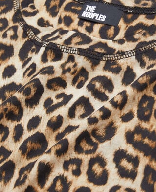 The Kooples WOMEN LEOPARD women's printed t-shirt