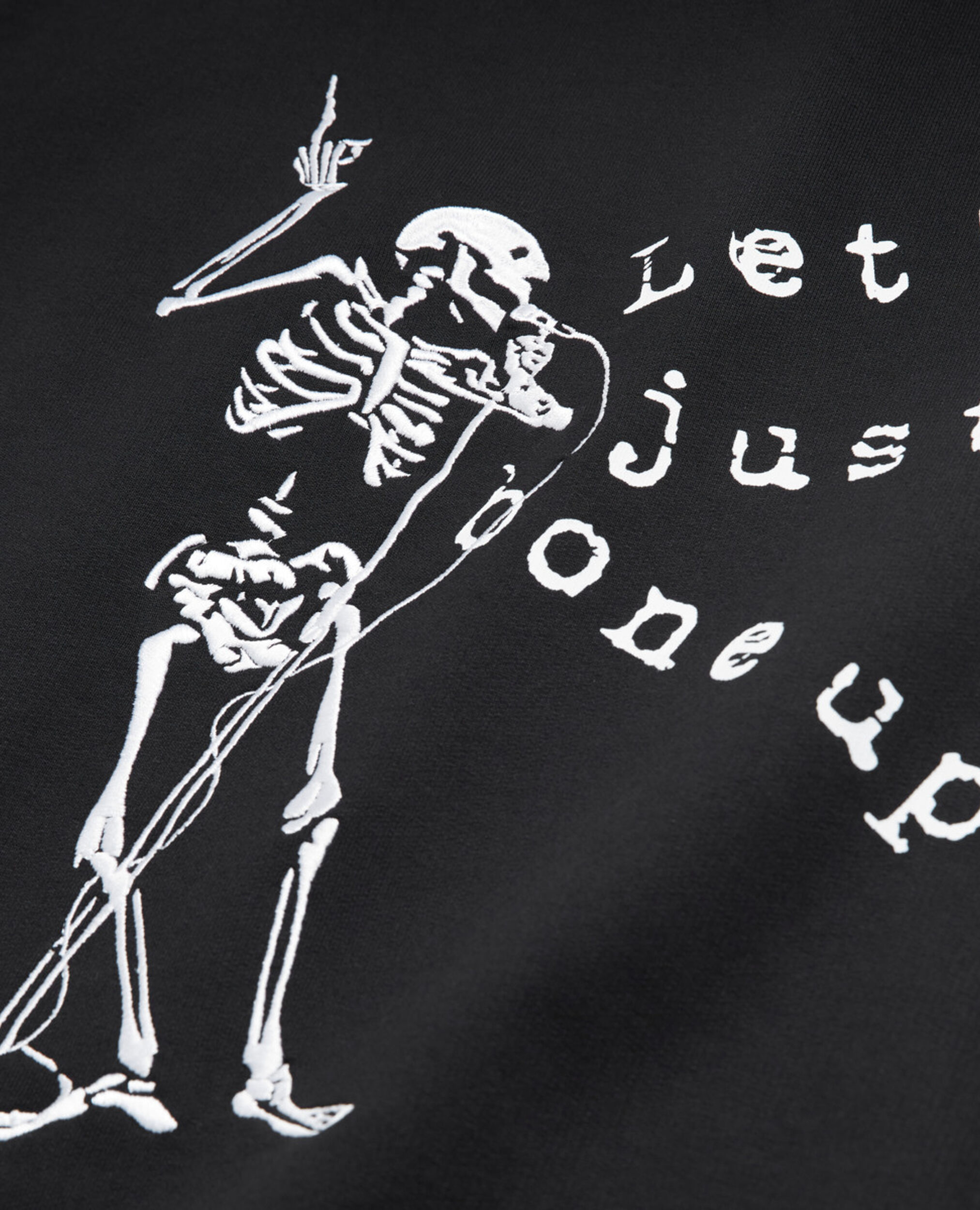 Sweatshirt sérigraphié noir, BLACK, hi-res image number null
