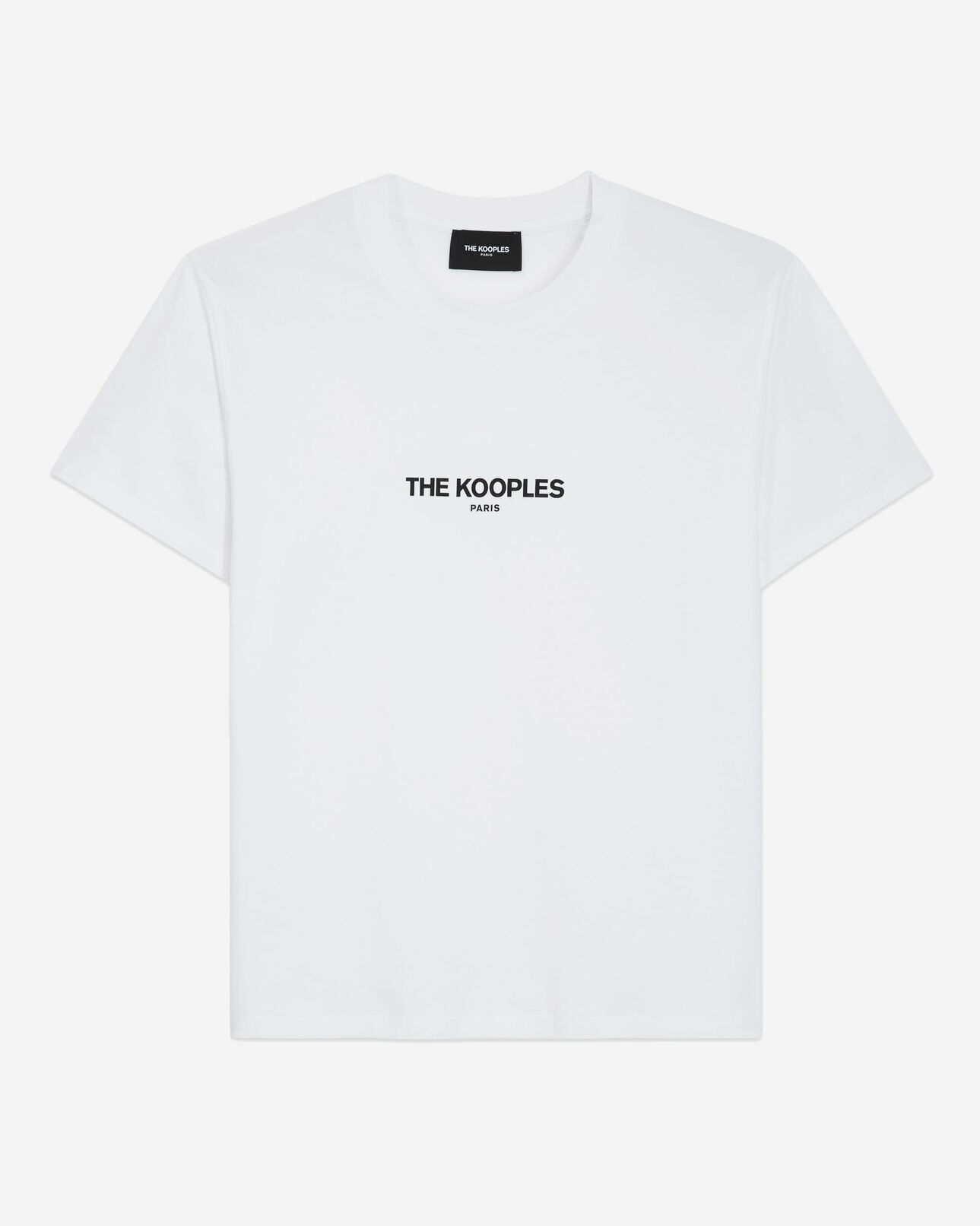 The Kooples FEMME WHITE t-shirt logo blanc