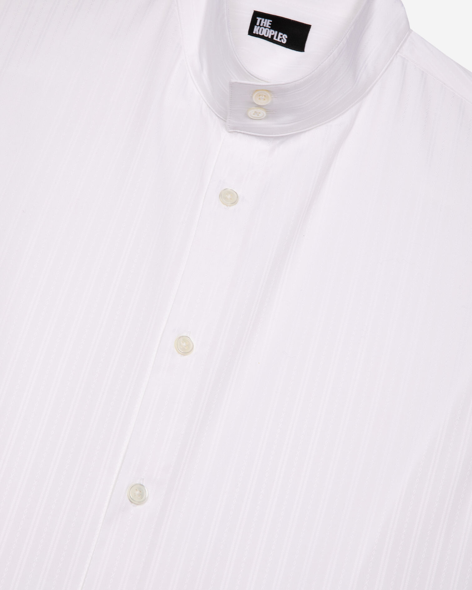 Camisa blanca de rayas, WHITE, hi-res image number null