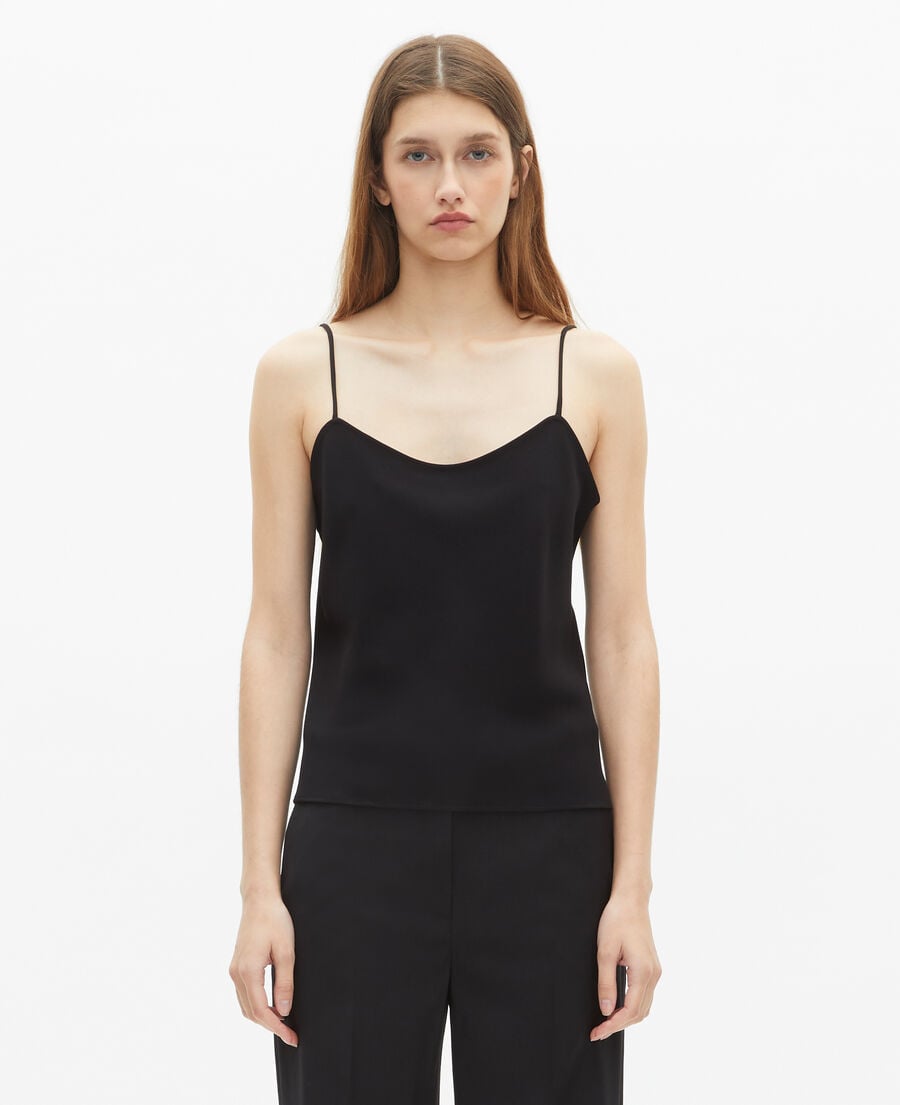 The Kooples WOMEN BLACK black camisole