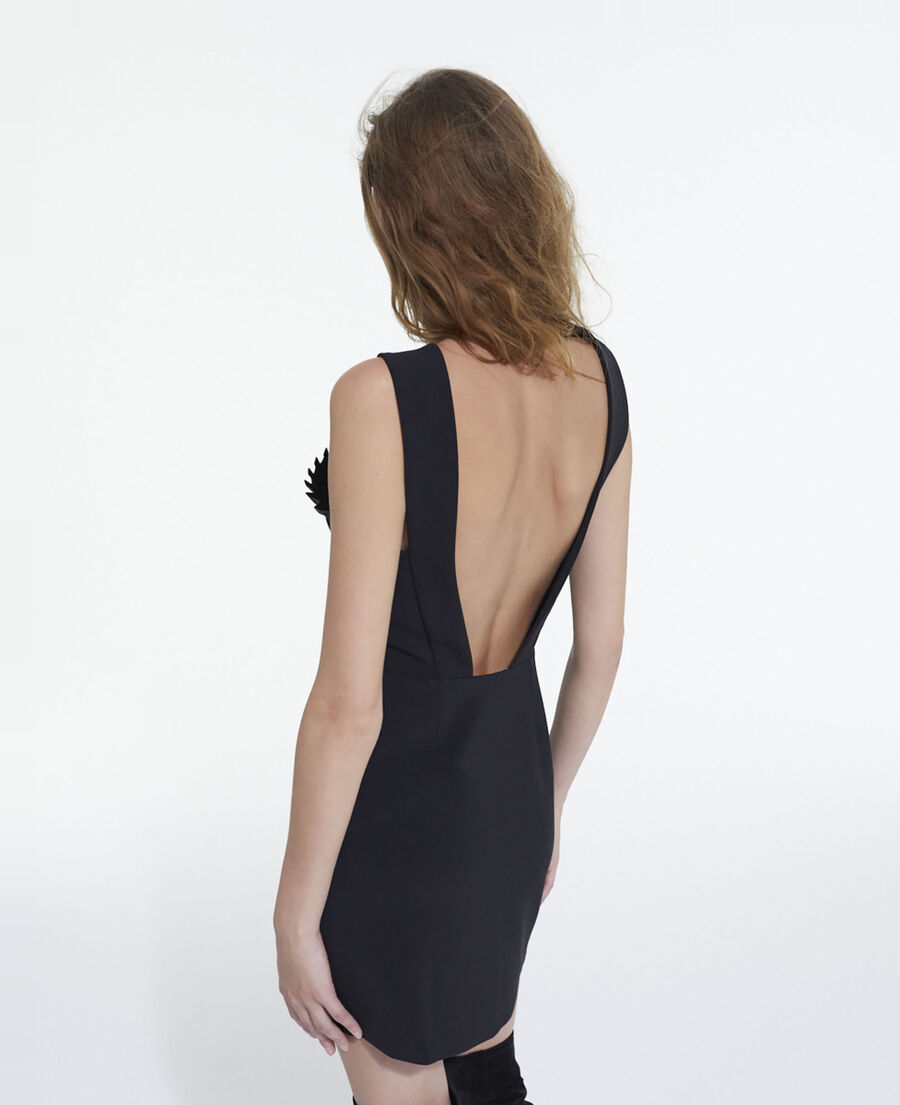 robe courte noire