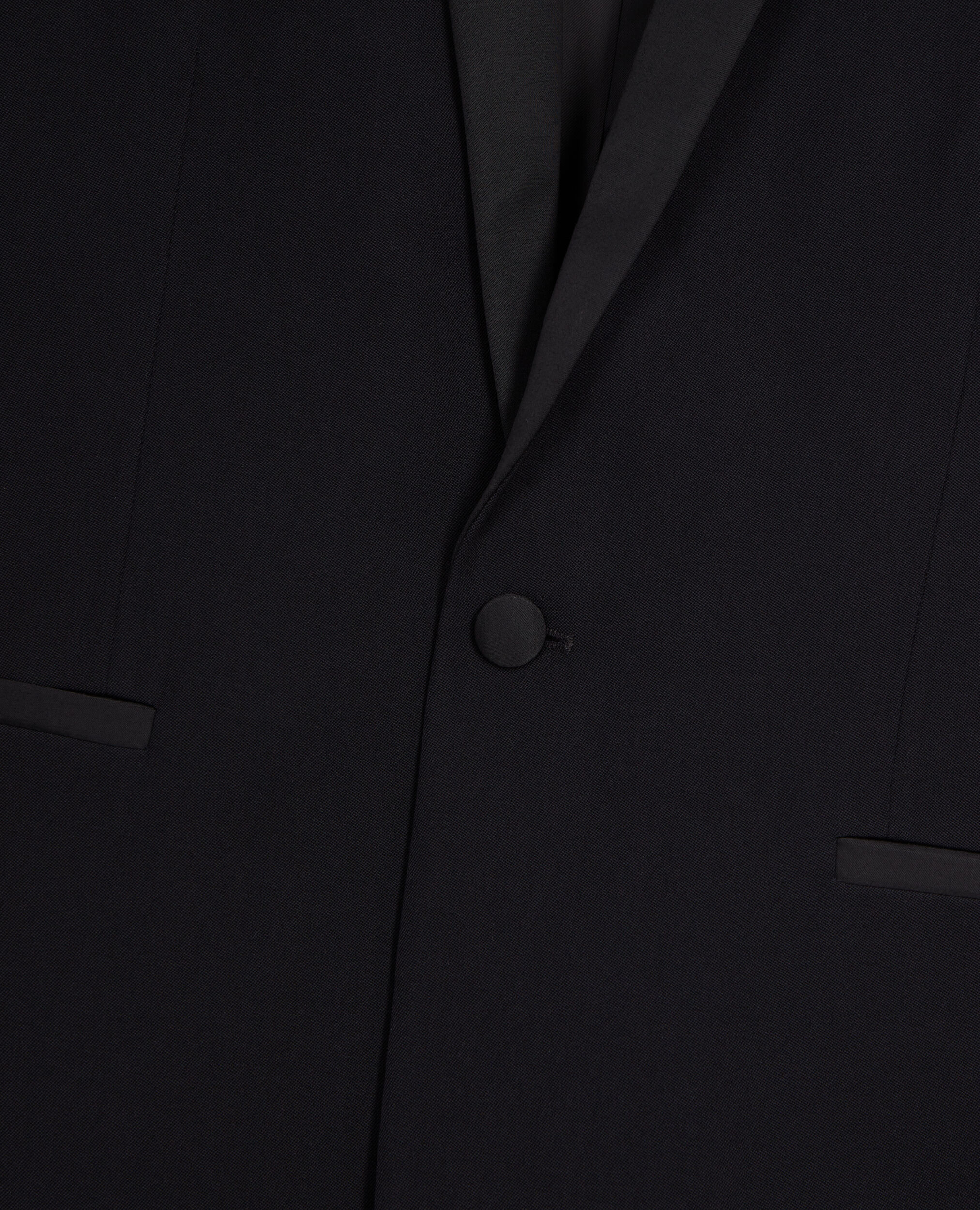 Schwarze Smokingjacke, BLACK, hi-res image number null