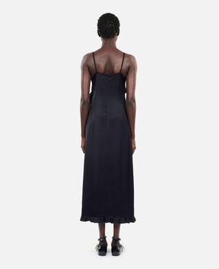 The Kooples WOMEN BLACK black long slipdress